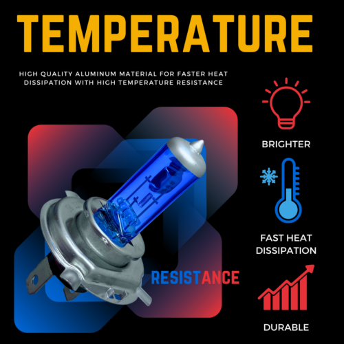 H4 472 55w Super White Xenon HID Bright Upgrade Headlight Headlamp Car Bulbs 12v - Picture 12 of 13