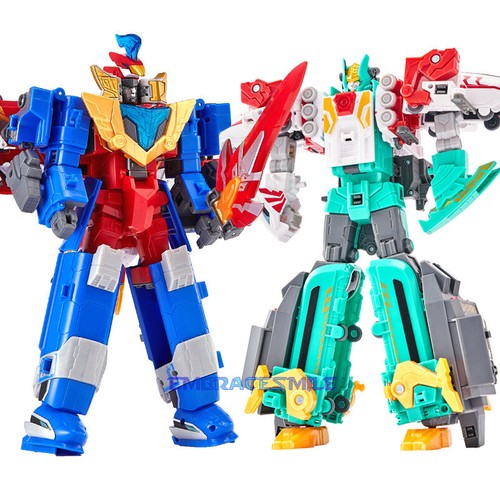 Gaint Savers Railway Vanguard Omega Rail Saver Set figure robot trasformazione - Foto 10 di 12