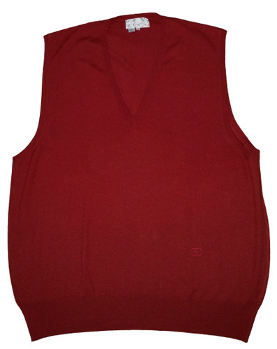 Gucci, GUCCI Sweater Vest - WOOL, CASHMERE & SILK - VTG-Men's Size 46 US -MADE IN ITALY