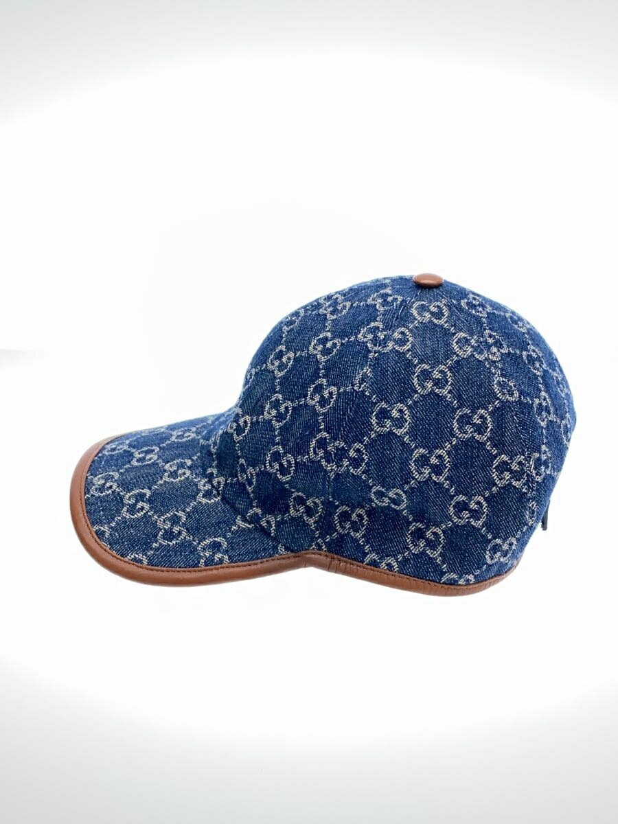 Gucci Cap GG DENIM Blue Cotton 1171949 Used | eBay