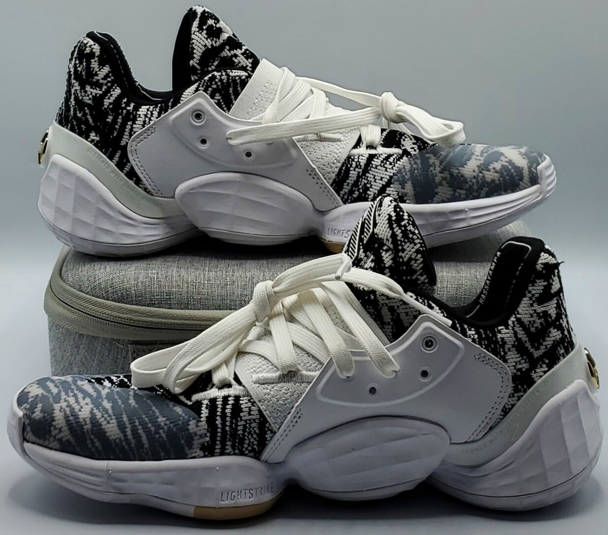 Adidas JAMES HARDEN VOL.4 COOKIES AND CREAM MENS SIZE 6.5  display picture 3