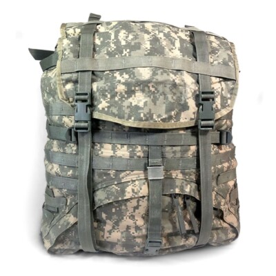 USGI ACU Large Backpack w/ Frame- ARMY MOLLE II Rucksack - Excellent Condition