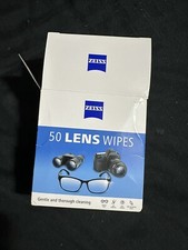 ZEISS - Lens Wipes - Cleaner Wipes - 50 Count - Open Box