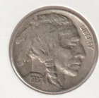1937 US Indian Head VF+ DETAIL FULL-HORN DATE Buffalo Nickel Rare Collection 100