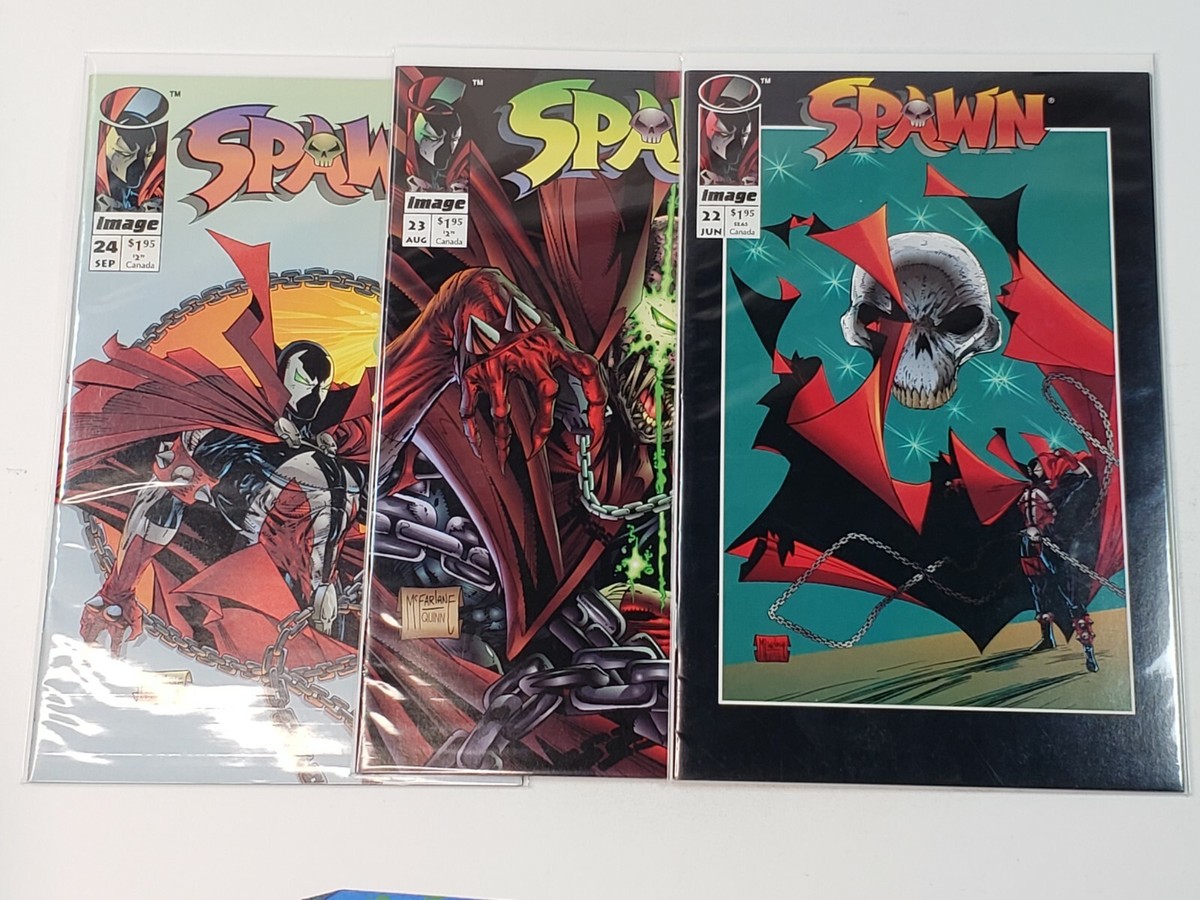 Spawn 22 23 24 Todd McFarlane 3 book run Image Comics 1994 | eBay