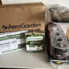 AeroGarden 100304 Black 3 Pod Herb Speed Pod Kit Sprout LED Light Panel