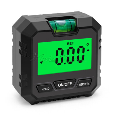 Magnet 90° Ruler Digital Inclinometer Level Meter Goniometer Angle Bevel Tester
