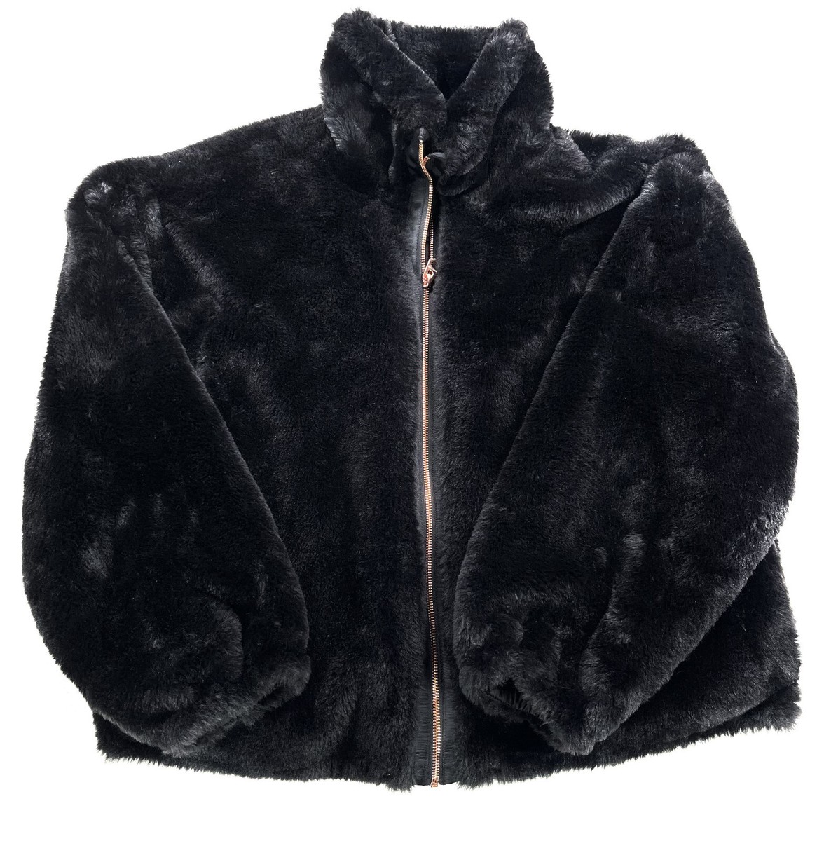 Womens Jacket Lucky Brand Faux Fur Hooded Jacket Lucky Brand
