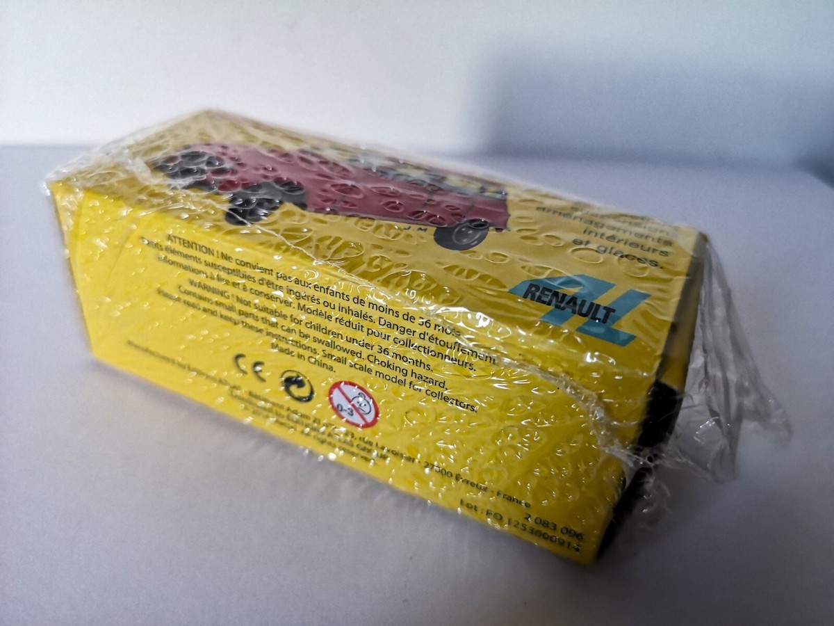 Dinky Toys Renault 4L Bleu Clair – 1ère Version Lettre A – Réf 518 – 1/43