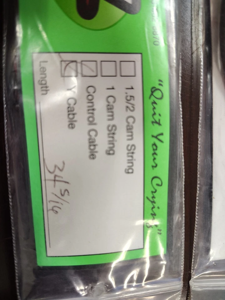 New VaporTrail VTX Replacement Y Cable - 34 5/16" RED/BLACK - Image 3 of 3