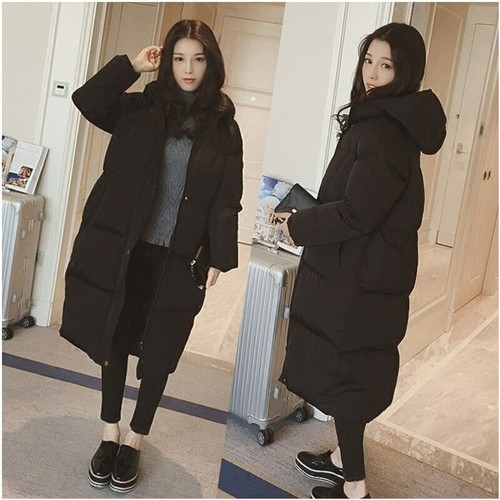 Hooded Coat Long Parka Oversize Jacket 