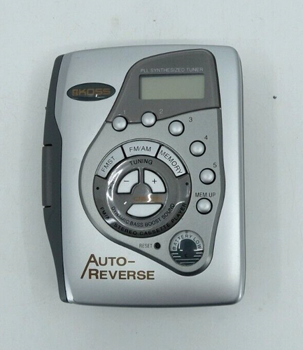Koss Digital Cassette Player Radio model PP147S Auto Reverse
