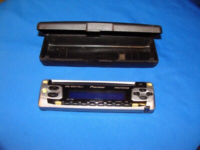 Pioneer DEH-1500 Car Stereo Faceplate Untested parts repair repurpose