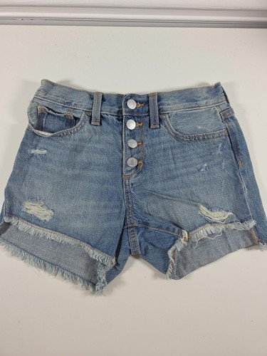 Old Navy Girl's Distressed Jean Shorts 14 NEW!