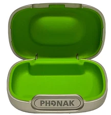Phonak Mini Storage Case Hard Travel Case for hearing aids 3" x 2" Universal