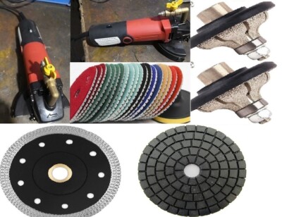 Wet Polisher Grinder TWO F20 Router Bit 42 stone marble buffer super thin blade