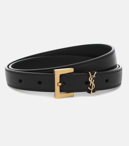 Cintura Donna YSL Nero con lettera logo marchio trend 110CM - Bild 1 von 2