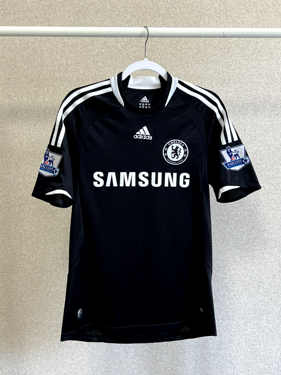 2008-08 Vintage Mens Adidas Chelsea Michael Balack black soccer