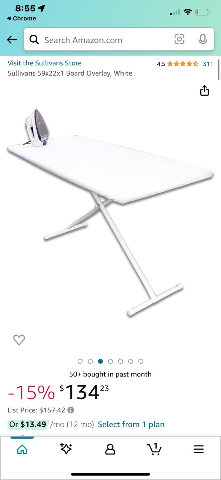 Ironing Board Overlay eBay
