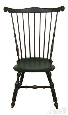 F53937EC: WALLACE NUTTING Vintage Windsor Fan Back Side Chair | eBay