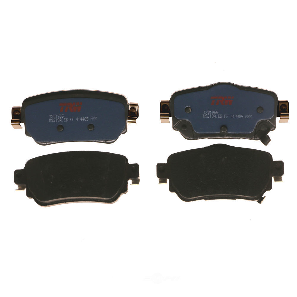 Disc Brake Pad SetElectric Blue TRW TXD1965 fits 1822 Nissan Leaf for sale online eBay