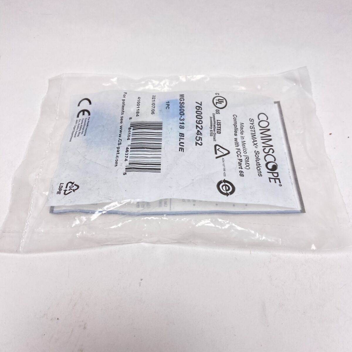 CommScope - Systimax - Lucent - 760092452 - MGS600-318 CommScope - Systimax - Lucent - 760092452 - MGS600-318