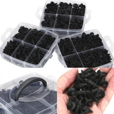 625PCS Auto Car Retainer Plastic Fasteners Push Trim Clips Pin Rivet Bumper Kit