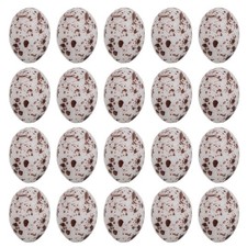  50 Pcs Mini Ornamenti Di Uova Quaglia Uccelli Artificiali Easter Photo Prop