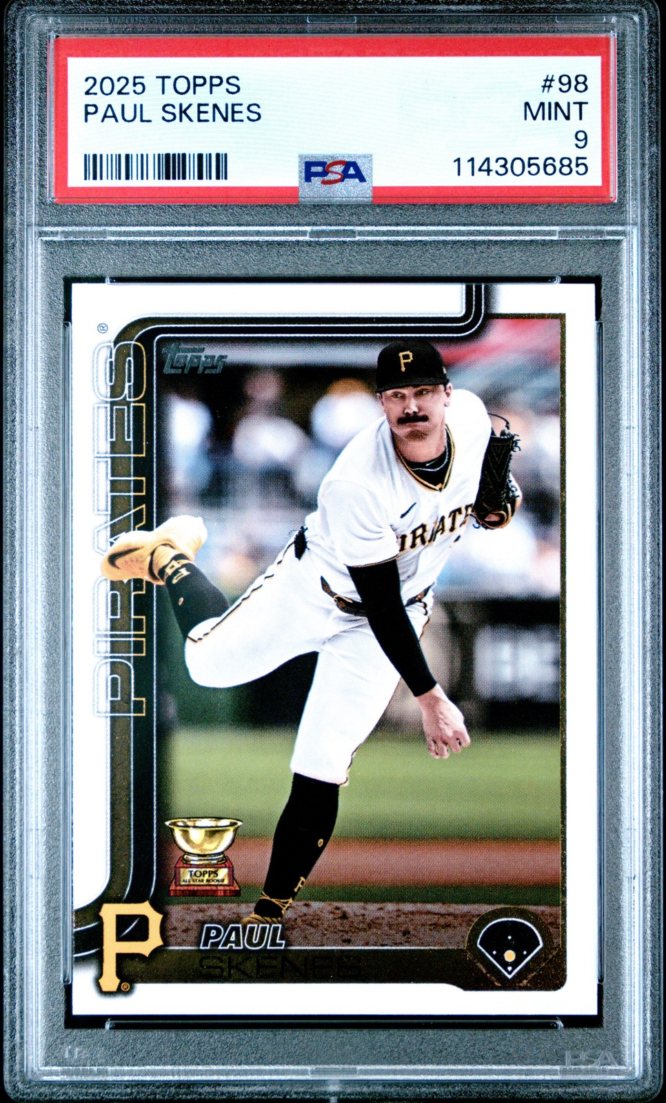 2025 TOPPS #98 PAUL SKENES PSA 9