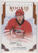 2017-18 Upper Deck Artifacts Rookies Orange 15/55 Lucas Wallmark #169 0pm