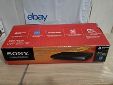 Sony DVD Player DVP-SR210P Small Form Factor Tested  Working No Remote 