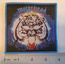 Motorhead Overkill Blue Border Woven Patch