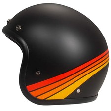 Casco DMD Jet Retro - Fuoco