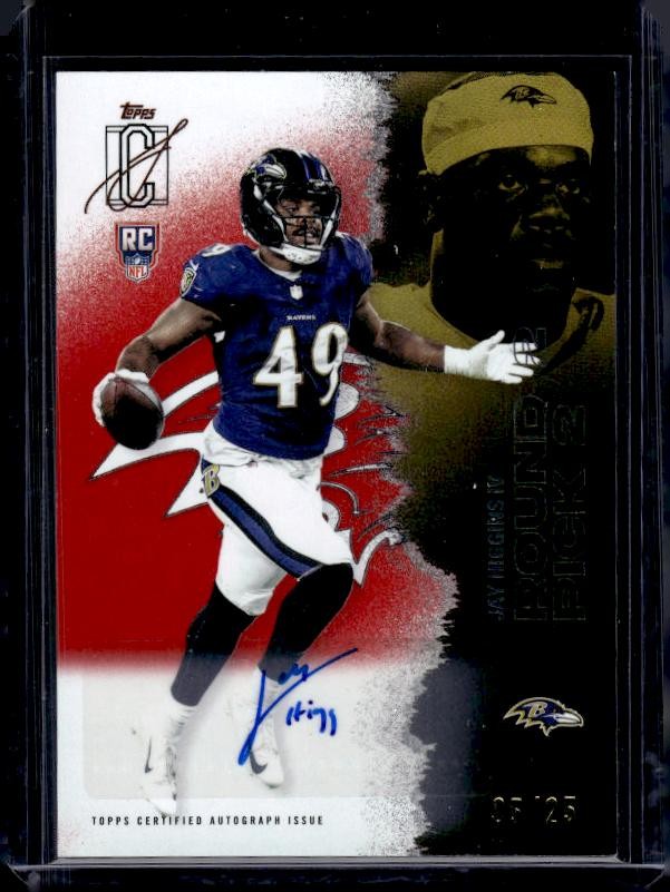 2025 Topps Signature Class #191 Jay Higgins Autographs Red #/25