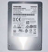 Toshiba HK6-DC KHK6XLSE1T92 1.92TB SATA 6Gb/s 2.5” Enterprise SSD 3D TLC