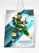 2024-25 Upper Deck Credentials Matt Boldy #67 Minnesota Wild