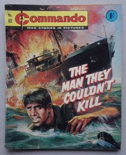 Commando comic #62 (1963) VG