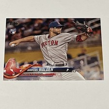 2018 Topps Update #US247 Marcus Walden Boston Red Sox