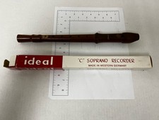 Ideal C Soprano Recorder with Original Box and Made in Western Germany CB2