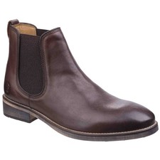 Image of Cotswold Corsham Mens Boots Size Leather Chelsea Town Elasticated Ankle Casual