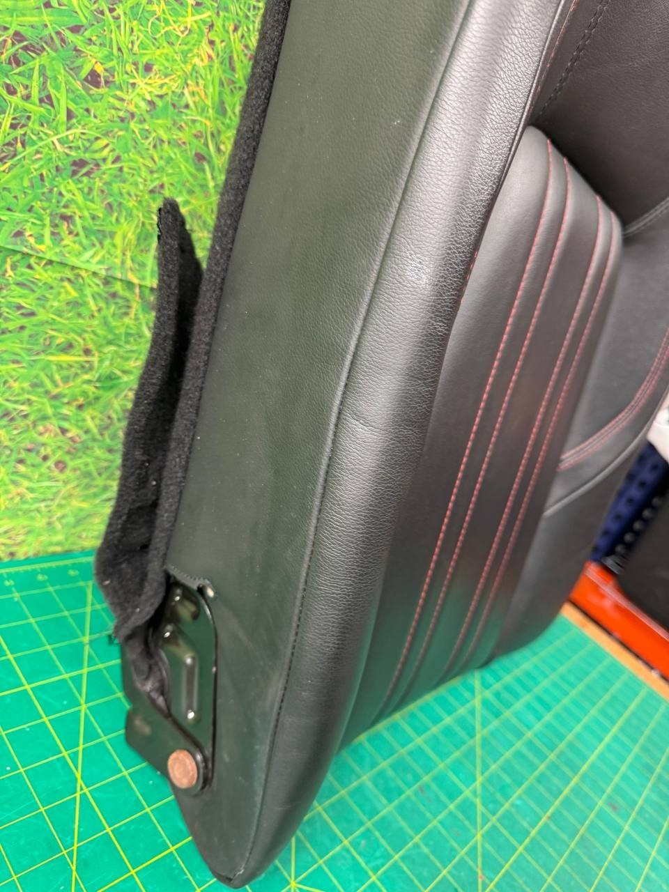 14-17 Maserati Ghibli Rear Right Passenger Side Top Upper Seat Cushion OEM
