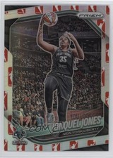 2025 Panini Prizm WNBA WNBA Logo Prizm Jonquel Jones #52 01sb