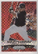 2015 Panini Prizm Red Power Prizm 34/125 Melky Cabrera #117 0b5