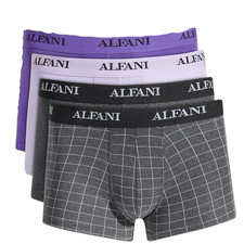 Alfani Mens 4PK Moisture Wicking Trunks Sz Medium open box 