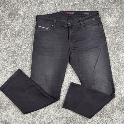 Mavi Premium Jeans Mens W40 L32 Hunter Straight Leg Stretch 100% Organic Cotton