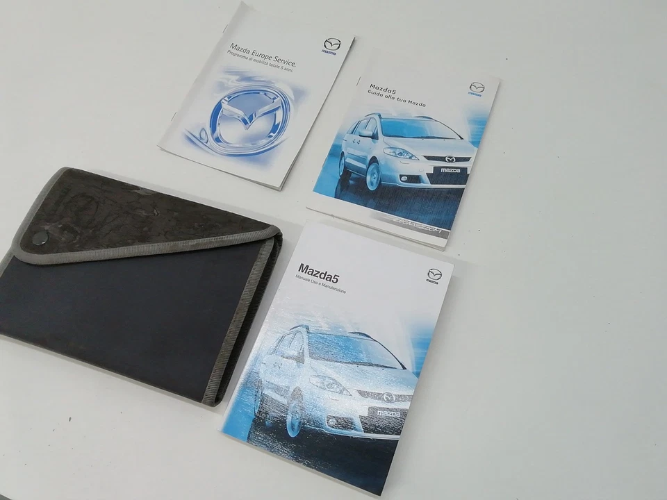 LIBRETTO USO E MANUTENZIONE PER MAZDA 5 Berlina RF (05>) - Immagine 2 di 4