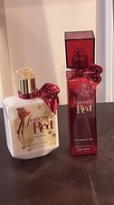Bath Body Works Forever Red Original Body Lotion Fine Fragrance Mist Set BBW