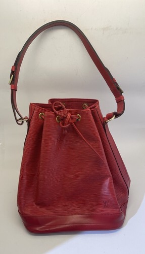 Louis Vuitton Epi Red Bucket Bag