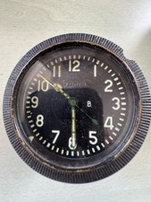 VINTAGE RUSSIAN USSR AIRCRAFT TANK CLOCK 1945 WW2 