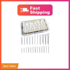 290 Pcs Cotter Pins Assortment Kit, 304 Stainless Steel Split Pins | 24 Sizes...